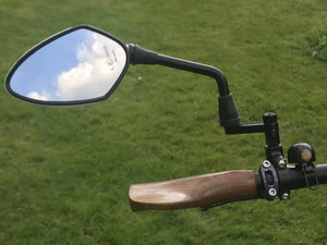 Ergonomischer Holzgriff >>sen comfort<< - Velospring - Fahrradgriffe mit Handgelenksfederung