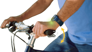 Ergonomischer TPU - Fahrradgriff >>art comfort<< - Velospring - Fahrradgriffe mit Handgelenksfederung