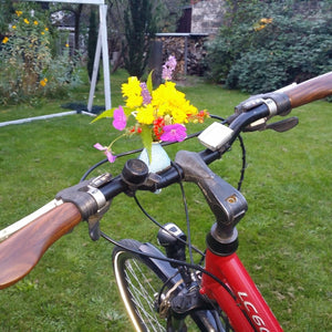 Velospring, ergonomische Fahrradgriffe am Fahrrad monitiert von Kunden