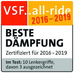 Velospring, Auszeichnungen VSF 2016-2019 für Beste Dämpfung eines ergonomischen Fahrradgriffes