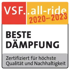 vsf auszeichnung beste Dämpfung 2020-2023